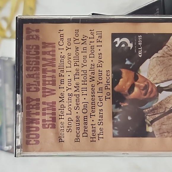 SLIM WHITMAN ( 4 - CASSETTES ) . NON TESTED. - Picture 10 of 10